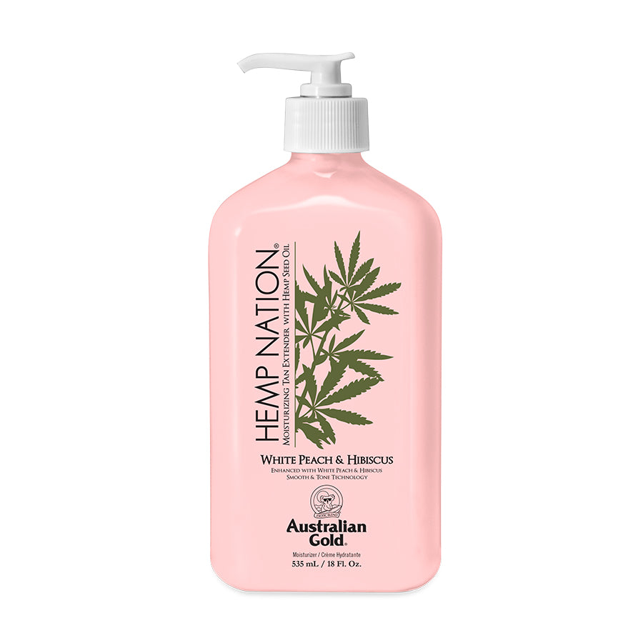 Hemp Nation White Peach & Hibiscus Tan Extender