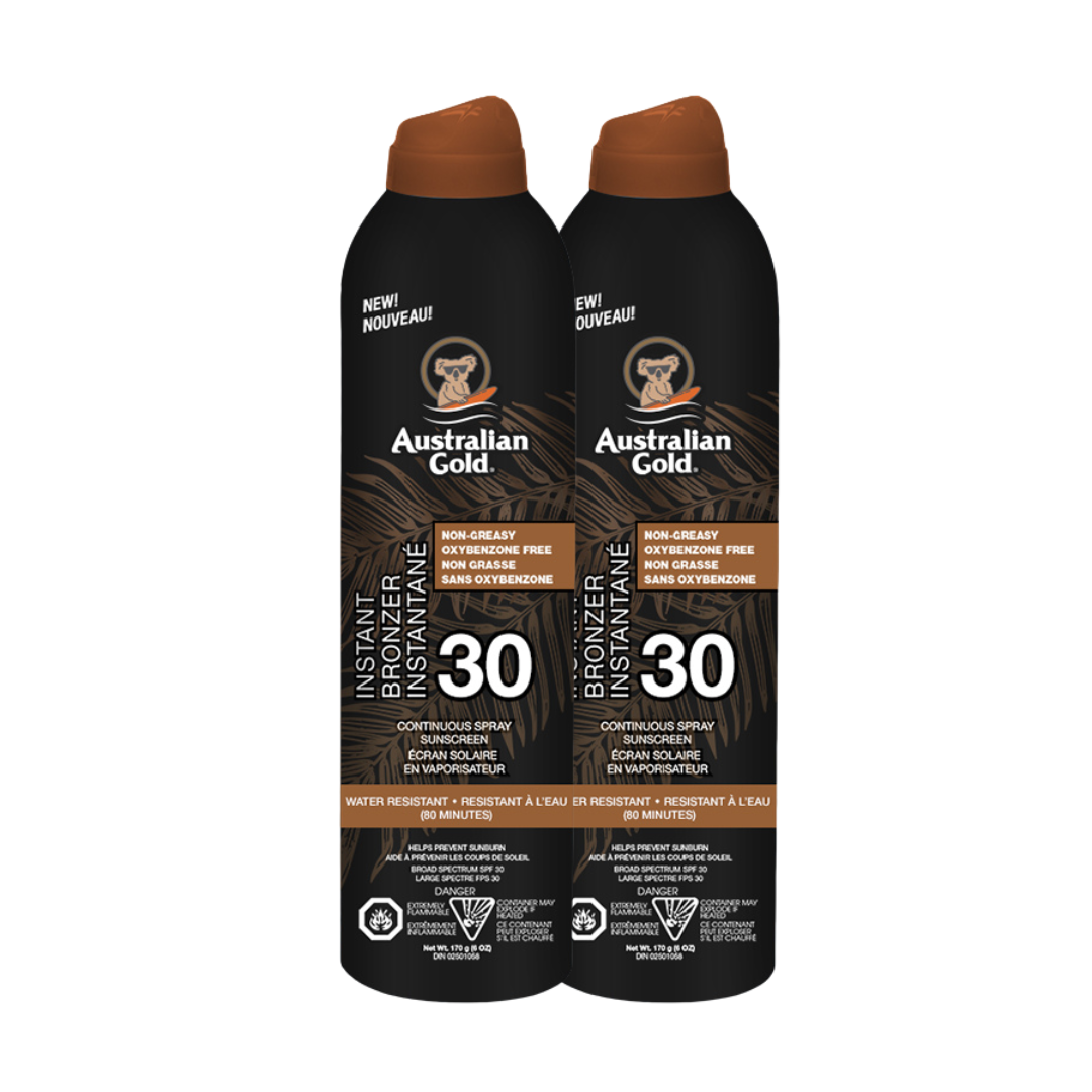 Continuous Spray Bronzer SPF 30 - 2 Bottles
