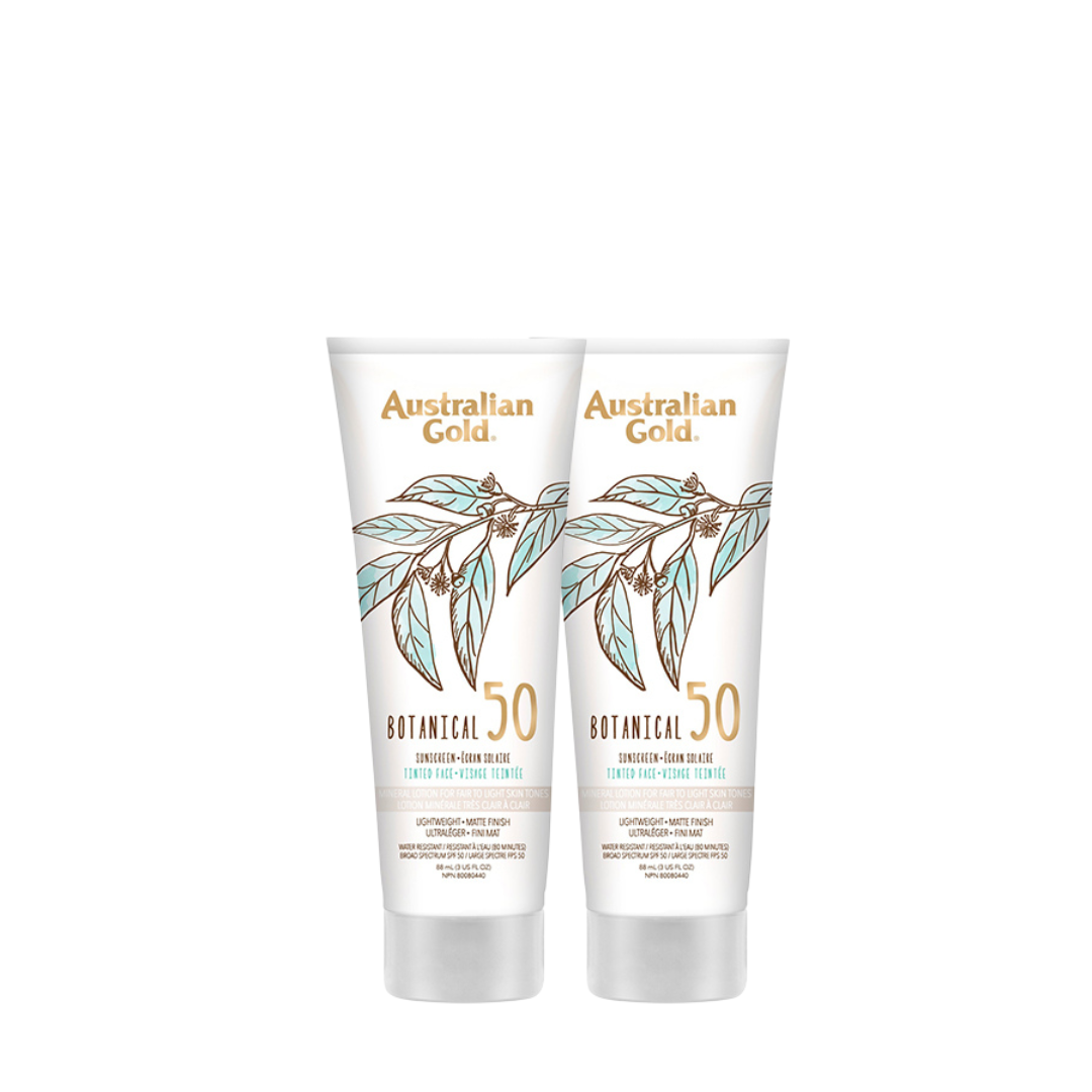 Botanical Tinted Face Fair-Light SPF 50 - 2 Bottles