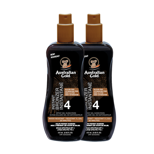 Spray Gel Bronzer SPF 4 - 2 Bottles