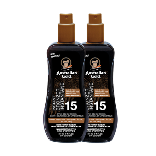 Spray Gel Bronzer SPF 15 - 2 Bottles
