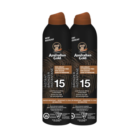 Continuous Spray Bronzer SPF 15 - 2 Bottles