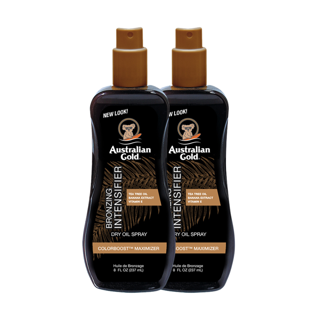 Bronzing Intensifier Dry Oil Spray - 2 Bottles