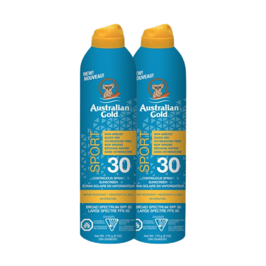 Continuous Spray Sport SPF 30 - 2 Bottles