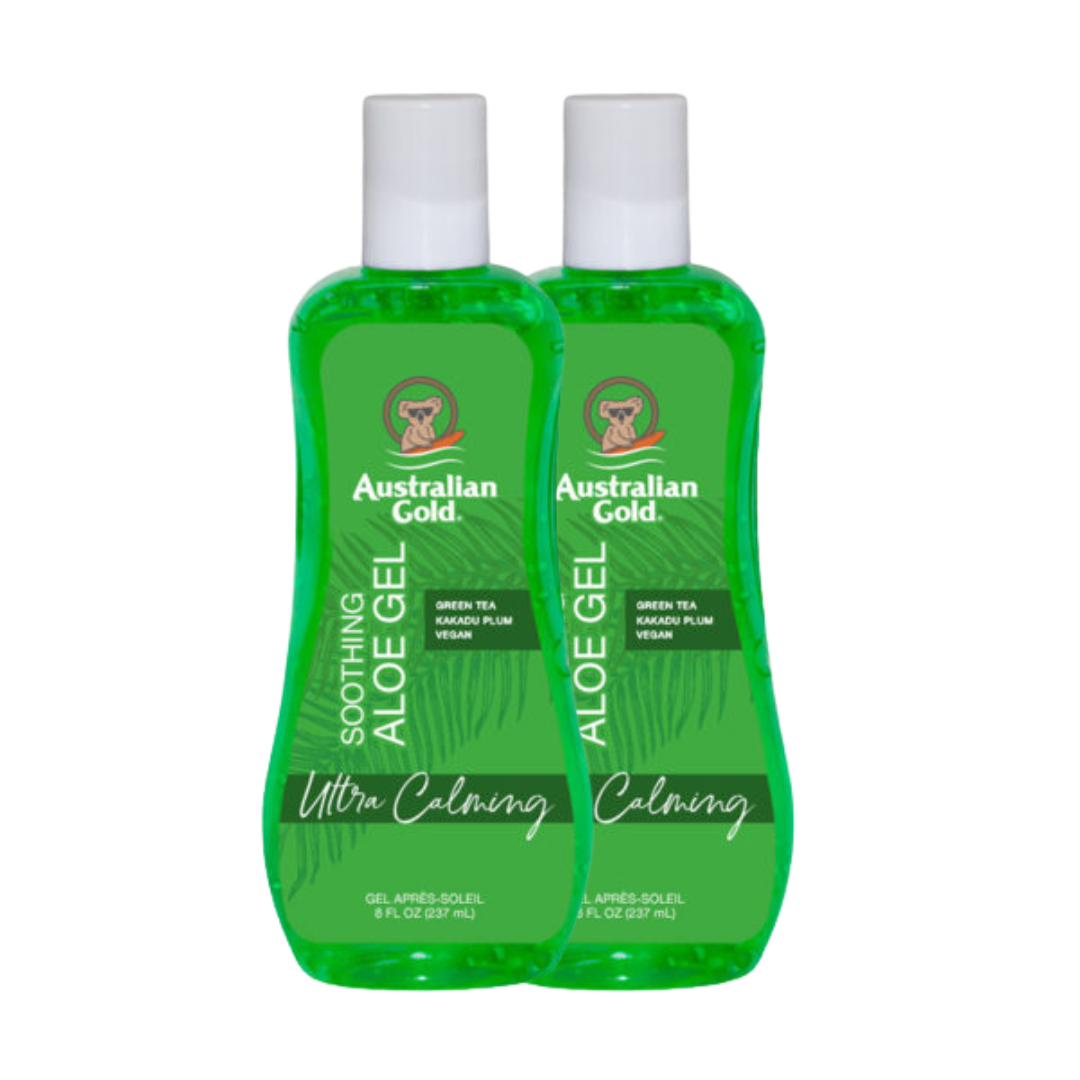 Soothing Aloe Gel - 2 Bottles