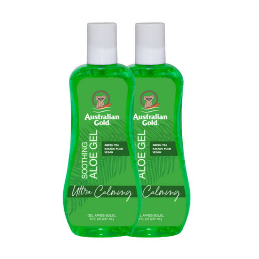 Soothing Aloe Gel - 2 Bottles