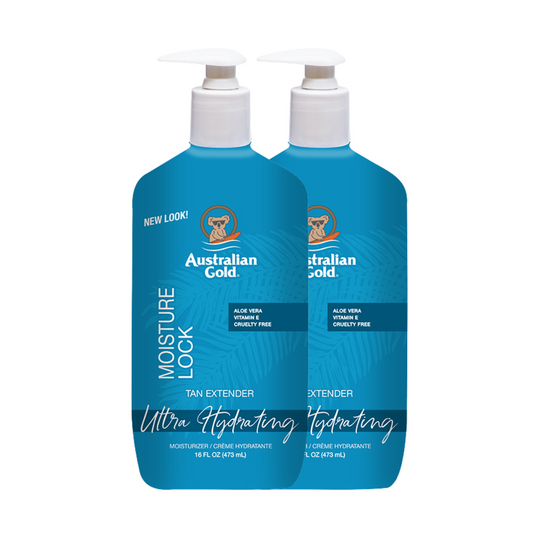 Moisture Lock Tan Extender - 2 Bottles