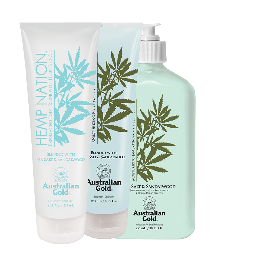Hemp Nation Sea Salt & Sandalwood Bundle #2
